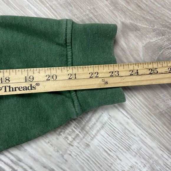 Burton Crewneck Sweatshirt Men's M Green Pullover Snowboard Winter Flaw Stain - Picture 9 of 10